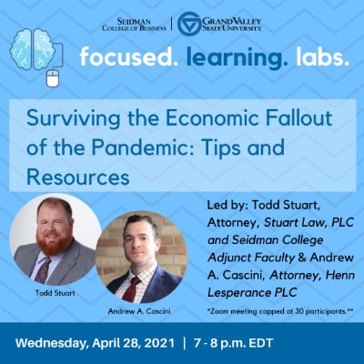 Focused Learning Lab: Surviving the Economic Fallout of the Pandemic: Tips and Resources